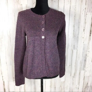 Anthropologie Lux Button Sweater Top Cardigan S